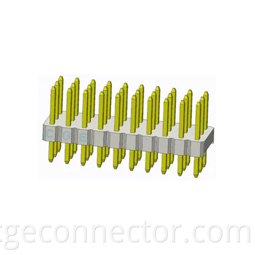 DIP VerticalType Three rows of inline plugs Connector
